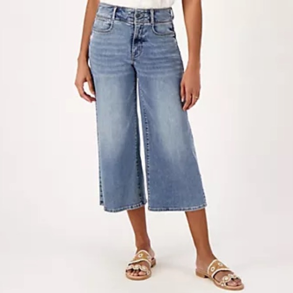 NYDJ Major Wide Leg Capri NWT